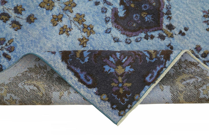 6x10 Blue Over-dyed Rug - 49339