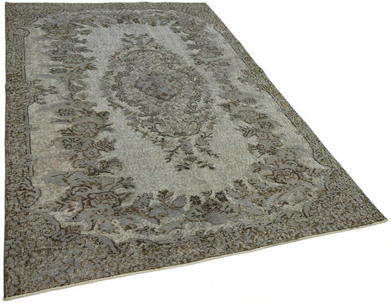 5x9 Grey Over-dyed Rug - 49340