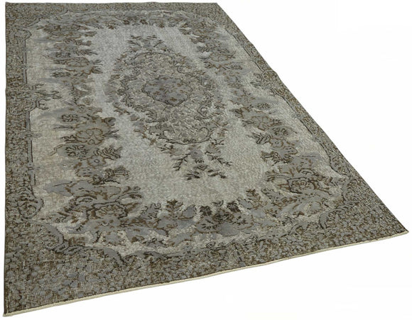 5x9 Grey Over-dyed Rug - 49340