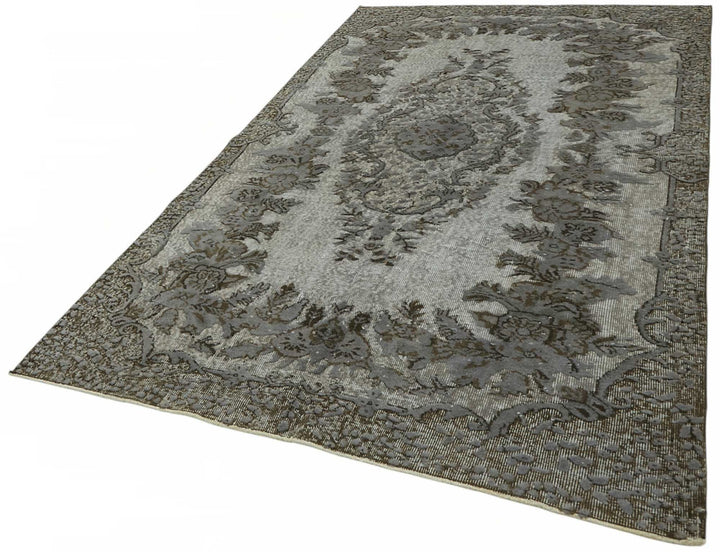 5x9 Grey Over-dyed Rug - 49340
