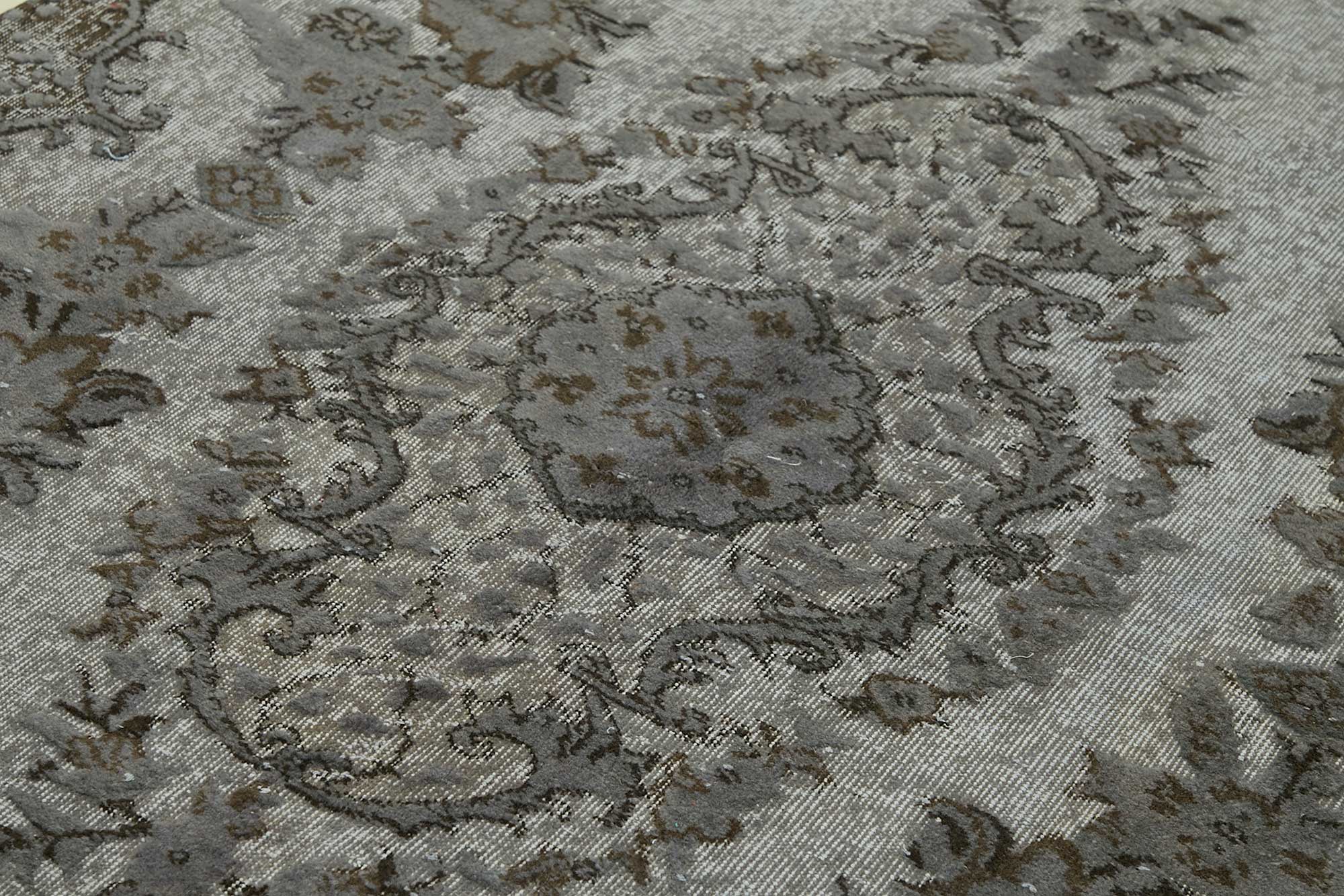 5x9 Grey Over-dyed Rug - 49340