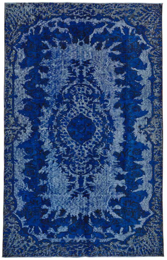 5x9 Blue Over-dyed Rug - 49341