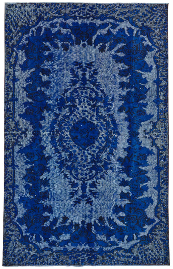 5x9 Blue Over-dyed Rug - 49341