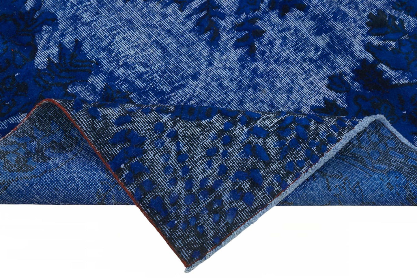5x9 Blue Over-dyed Rug - 49341
