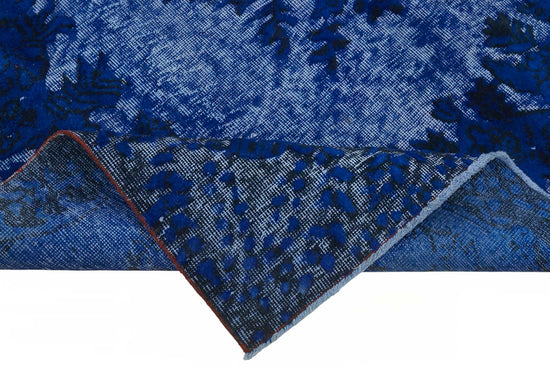 5x9 Blue Over-dyed Rug - 49341
