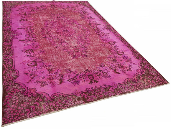 6x10 Pink Over-dyed Rug - 49342