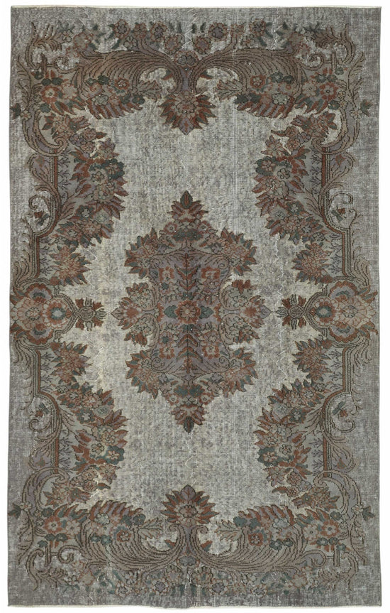 6x9 Grey Over-dyed Rug - 49343