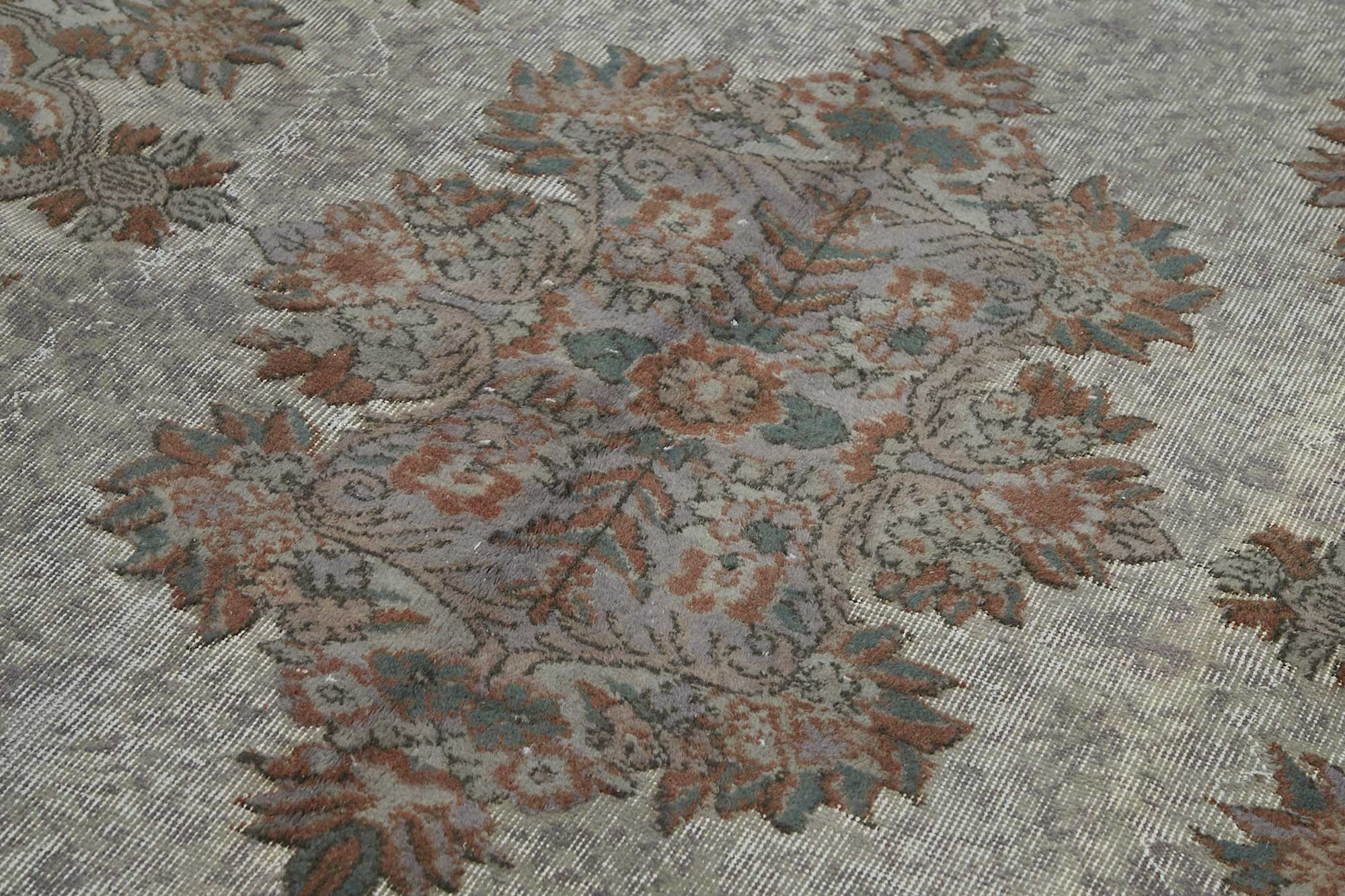 6x9 Grey Over-dyed Rug - 49343
