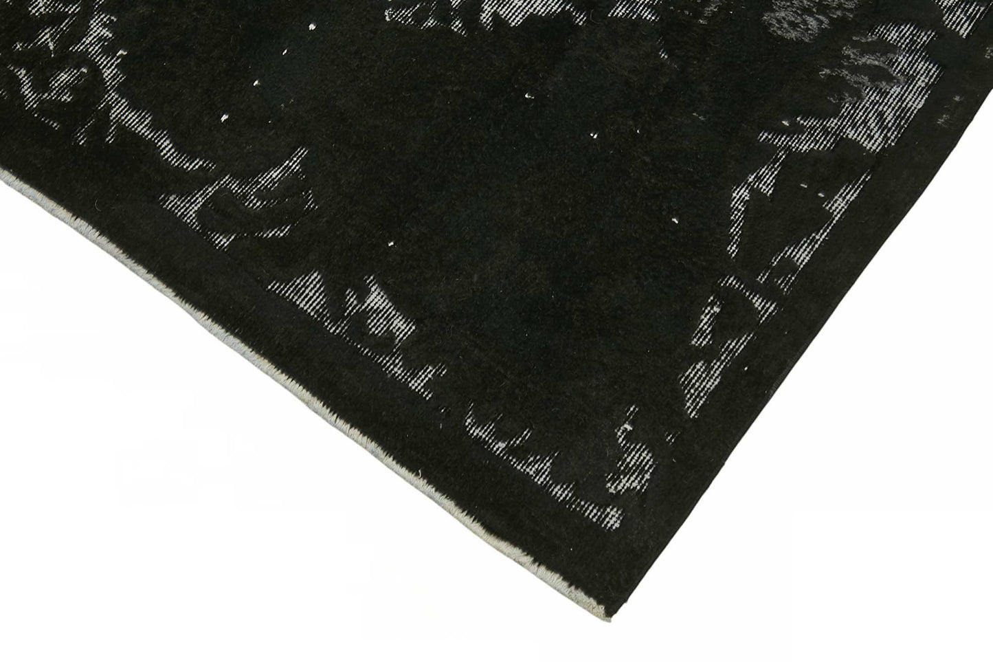 5x9 Black Over-dyed Rug - 49345