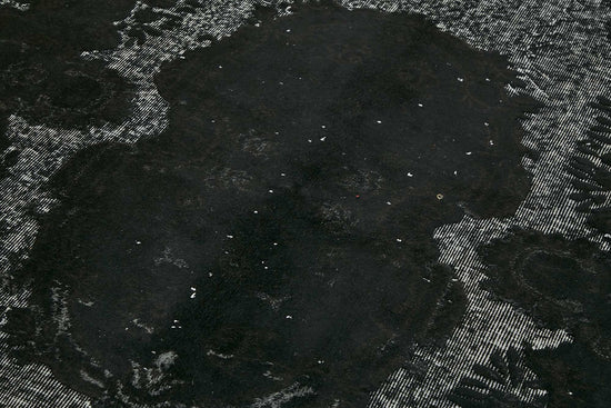 5x9 Black Over-dyed Rug - 49345