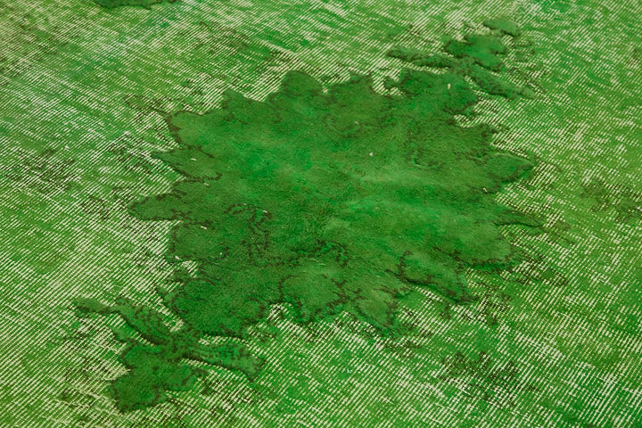 6x9 Green Over-dyed Rug - 49347