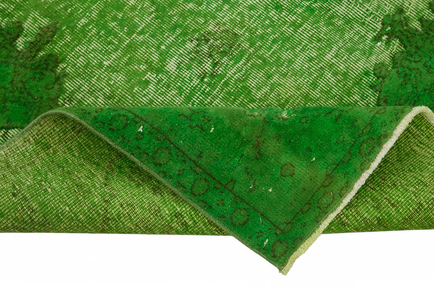 6x9 Green Over-dyed Rug - 49347