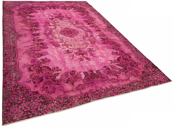 6x10 Pink Over-dyed Rug - 49348