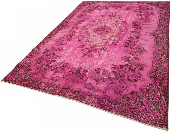 6x10 Pink Over-dyed Rug - 49348