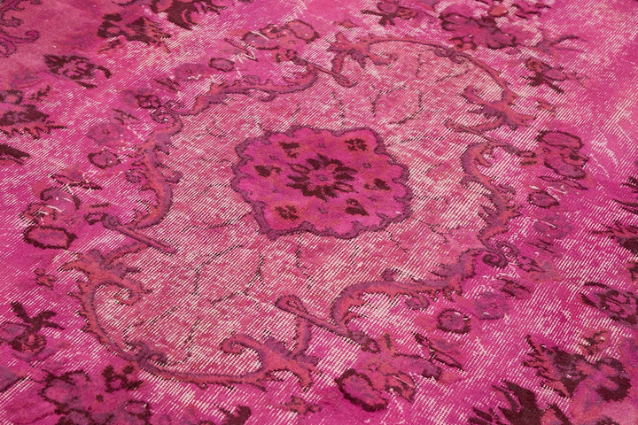 6x10 Pink Over-dyed Rug - 49348