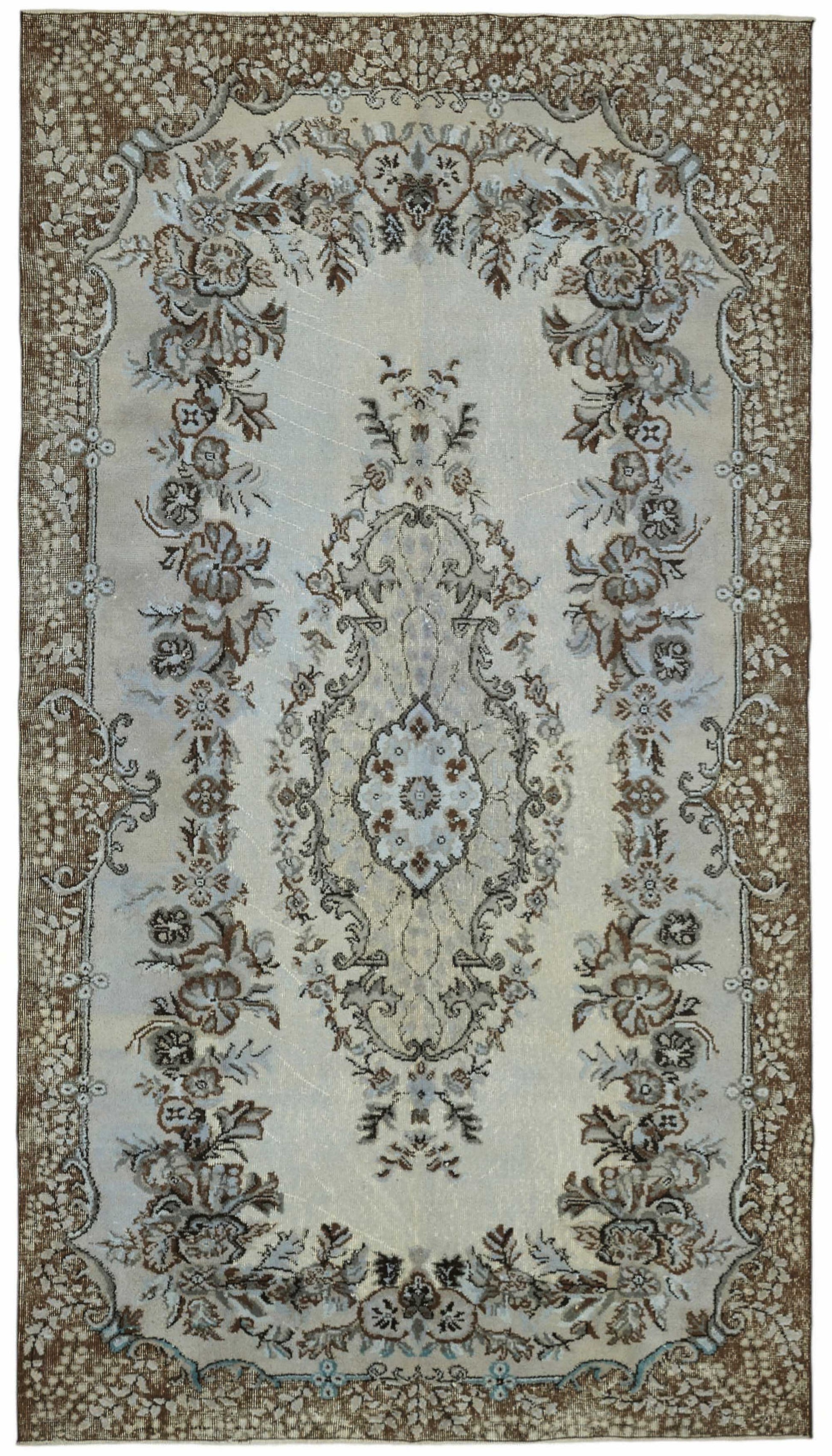 6x10 Grey Over-dyed Rug - 49349
