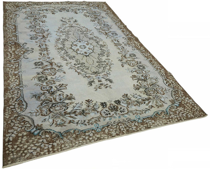 6x10 Grey Over-dyed Rug - 49349