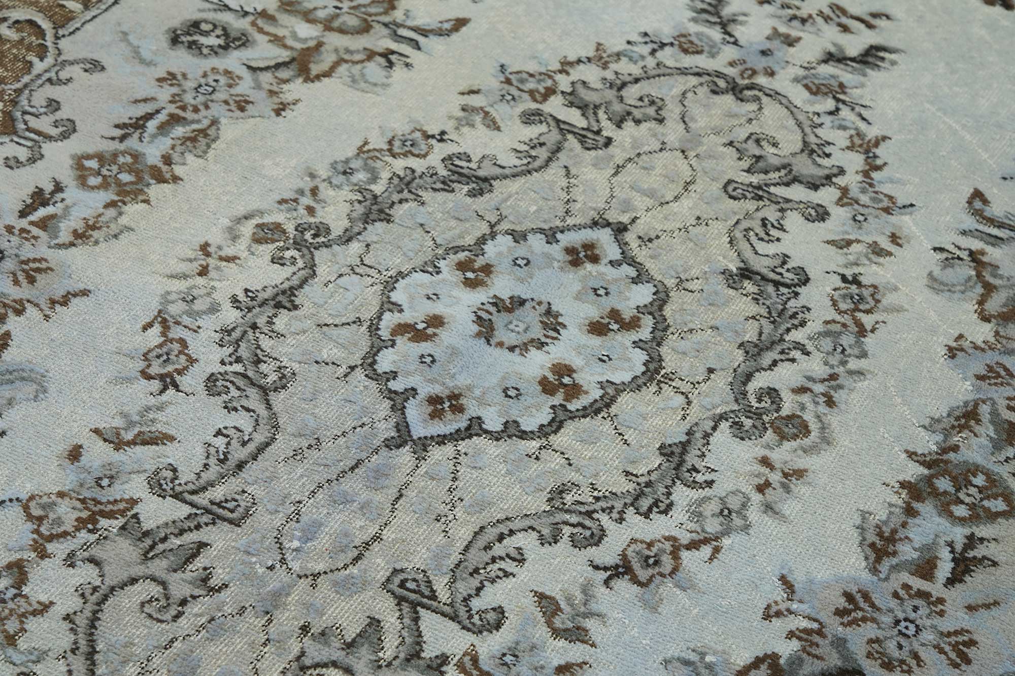 6x10 Grey Over-dyed Rug - 49349