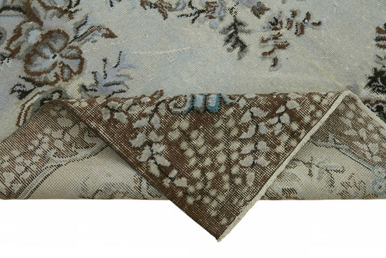 6x10 Grey Over-dyed Rug - 49349