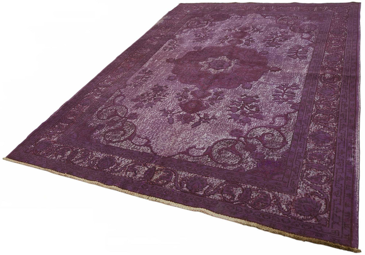 6x10 Purple Over-dyed Rug - 49350