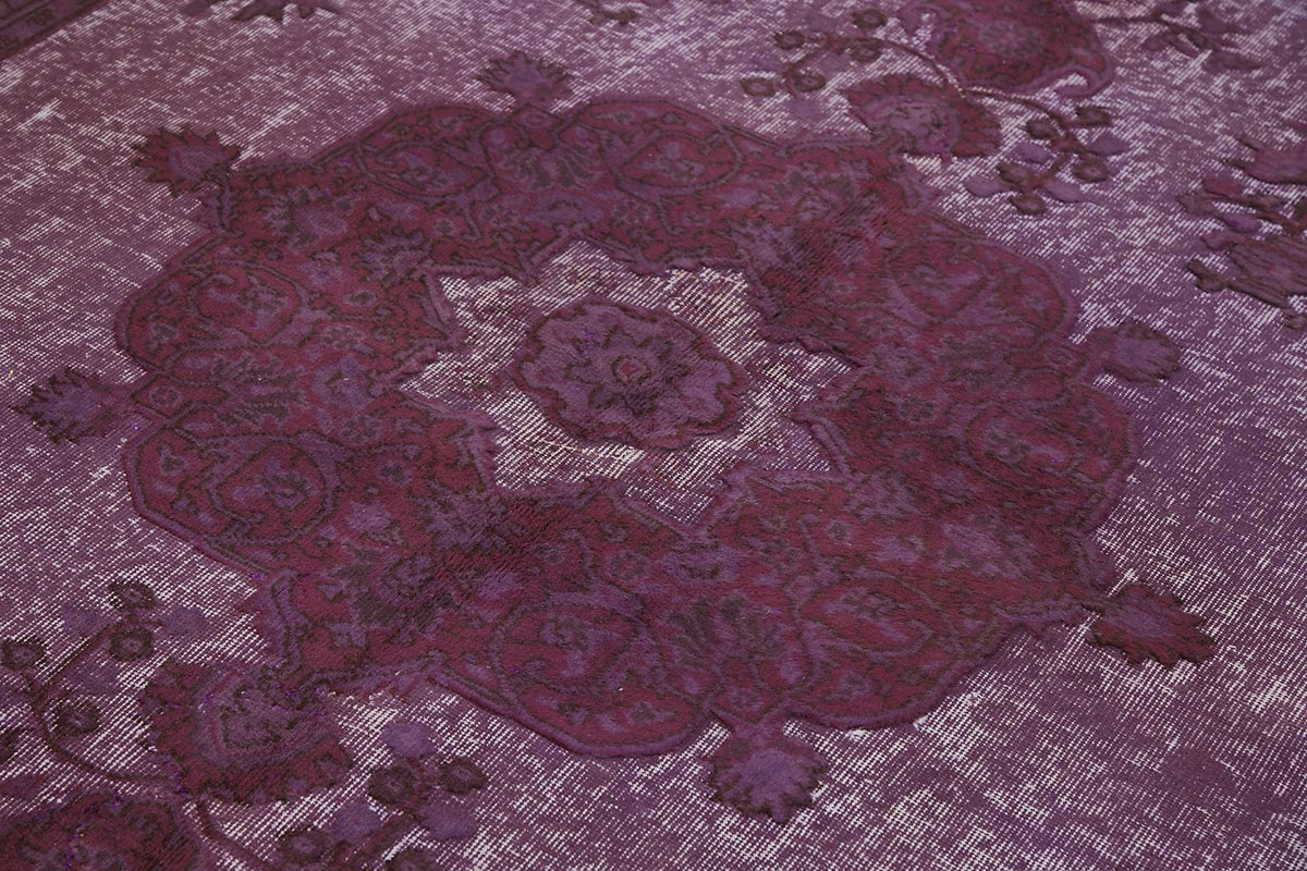 6x10 Purple Over-dyed Rug - 49350
