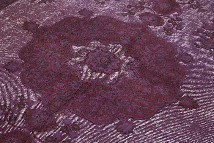 6x10 Purple Over-dyed Rug - 49350