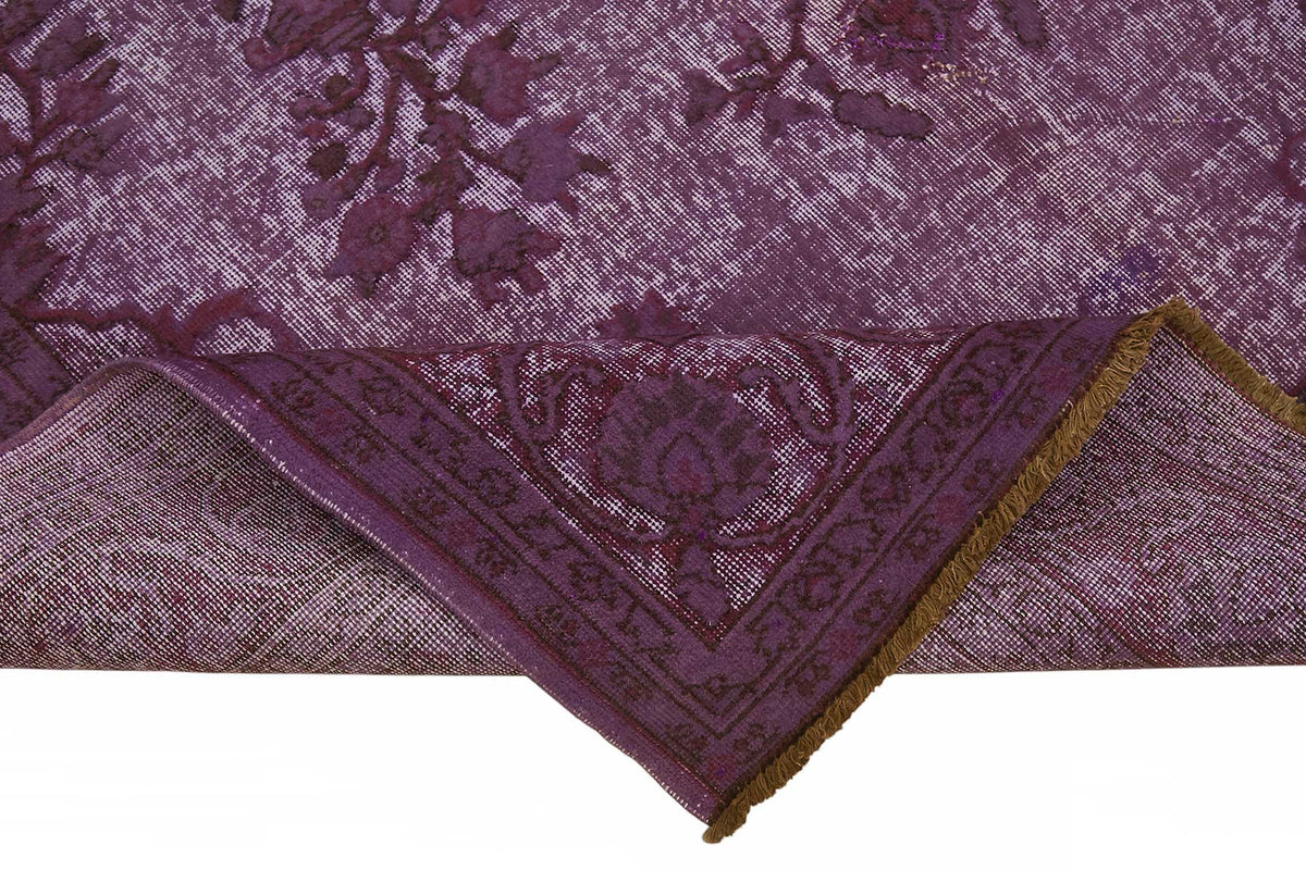 6x10 Purple Over-dyed Rug - 49350