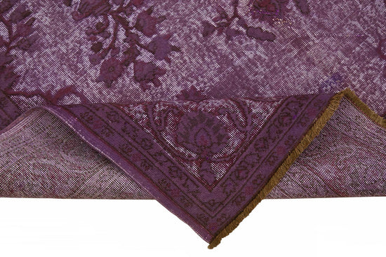 6x10 Purple Over-dyed Rug - 49350
