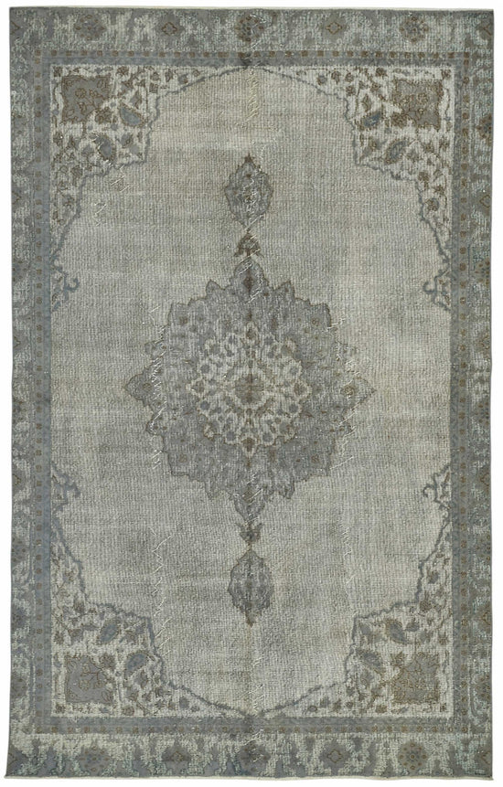 6x10 Grey Over-dyed Rug - 49352