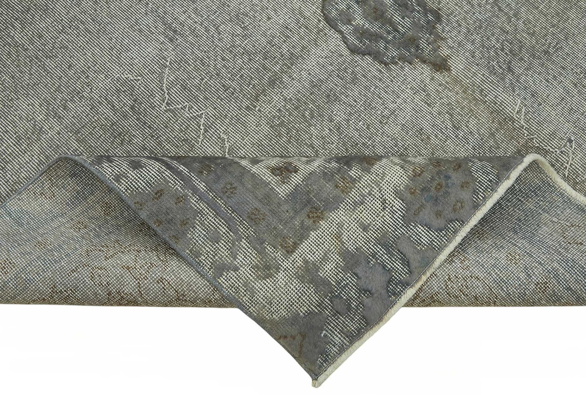 6x10 Grey Over-dyed Rug - 49352