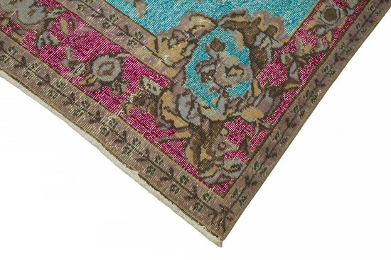 6x10 Multicolor Over-dyed Rug - 49353
