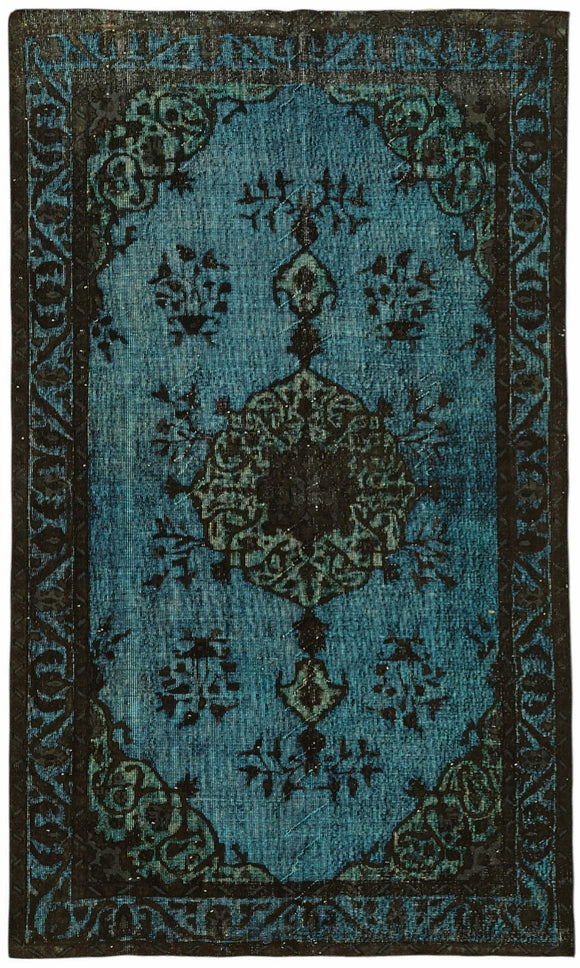 6x9 Black Over-dyed Rug - 49354