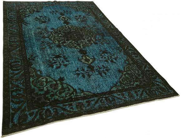 6x9 Black Over-dyed Rug - 49354