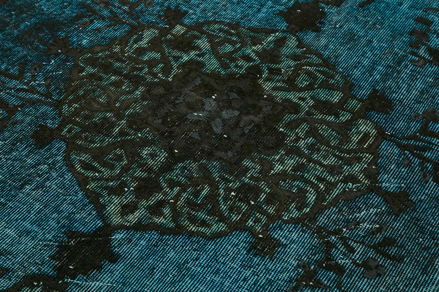 6x9 Black Over-dyed Rug - 49354