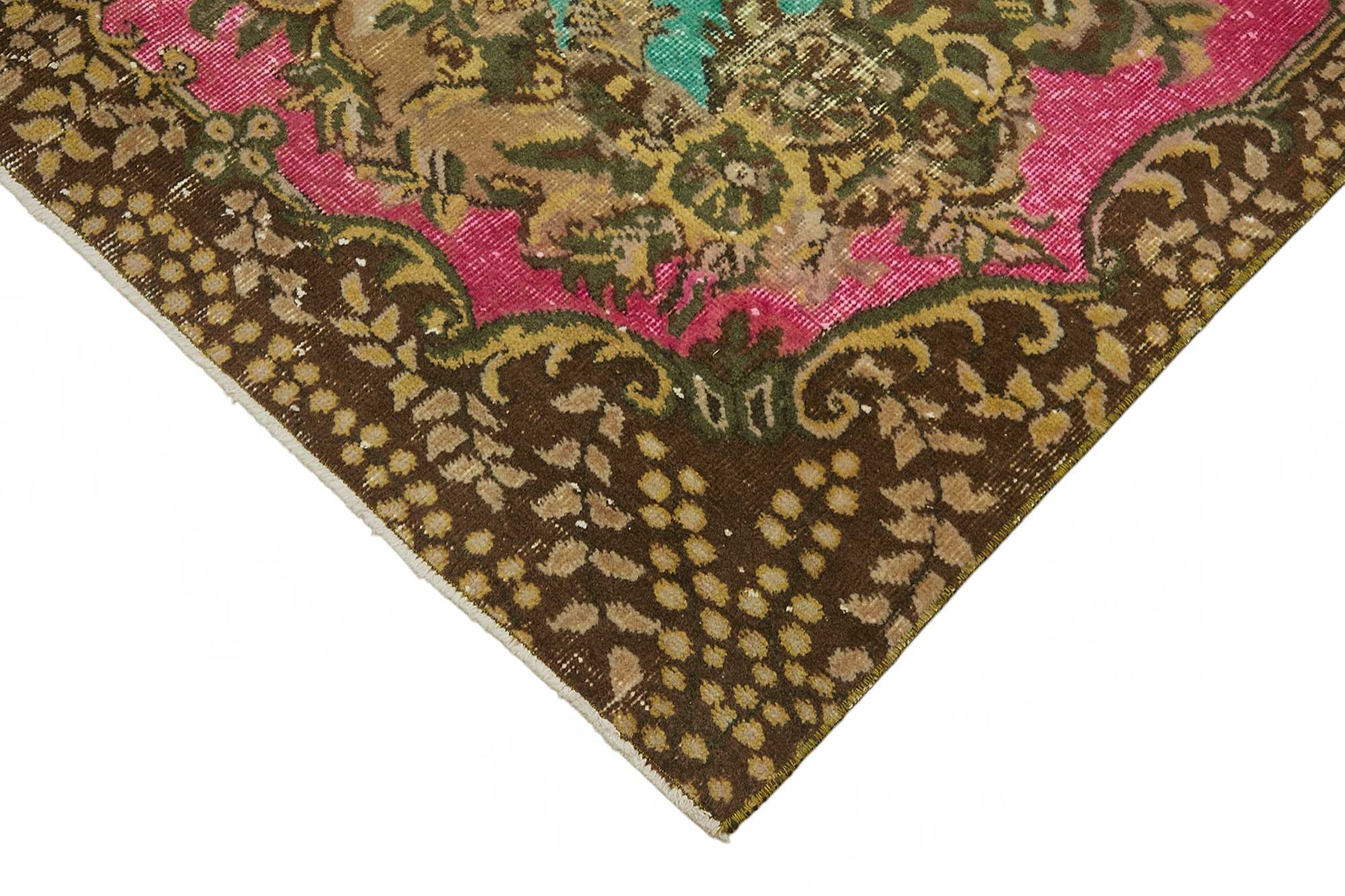 6x10 Multicolor Over-dyed Rug - 49357