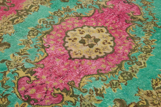 6x10 Multicolor Over-dyed Rug - 49357