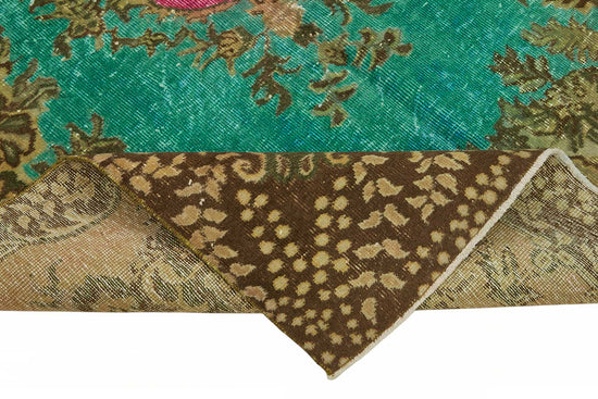 6x10 Multicolor Over-dyed Rug - 49357