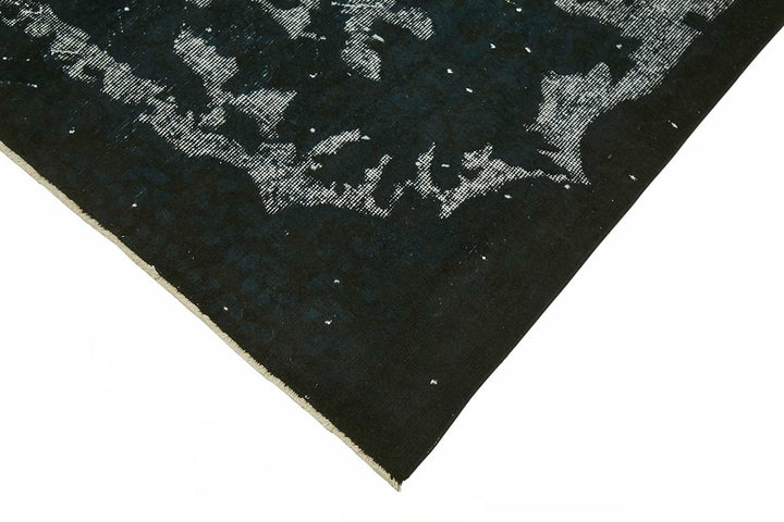 5x9 Black Over-dyed Rug - 49358
