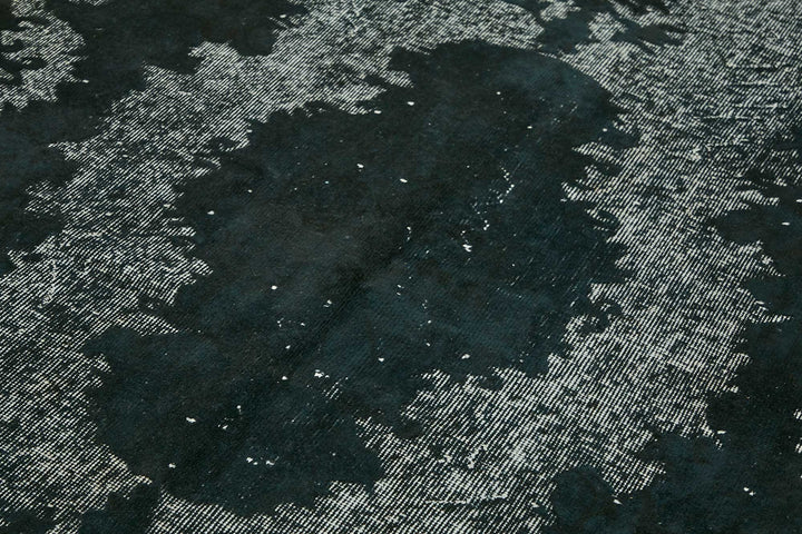 5x9 Black Over-dyed Rug - 49358
