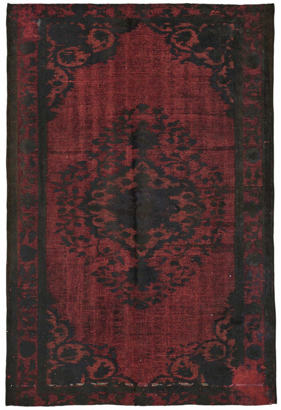 6x10 Red Over-dyed Rug - 49359