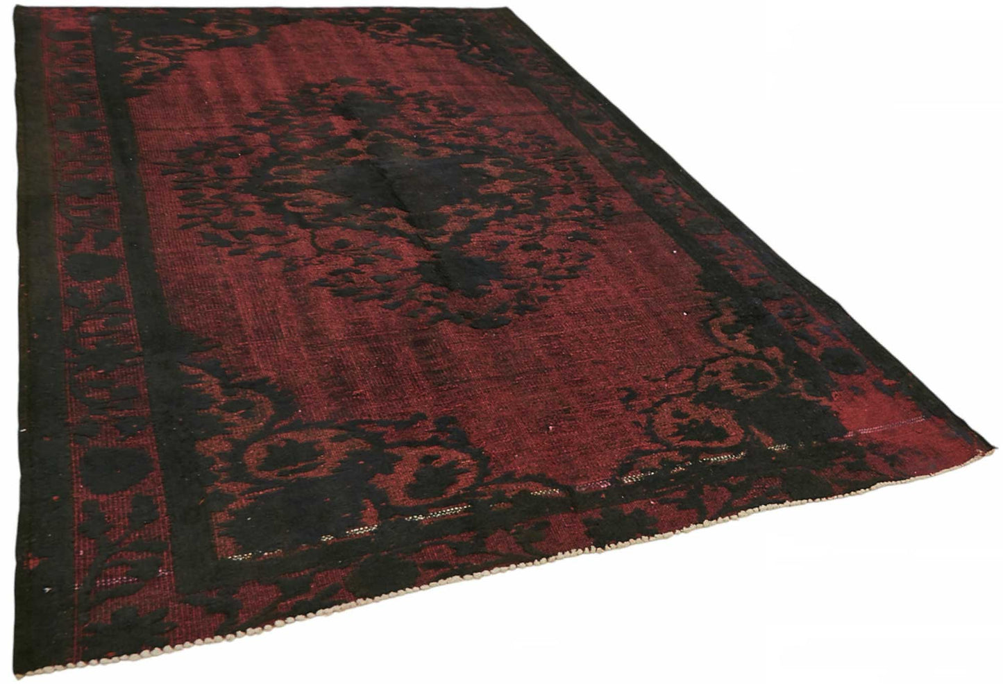 6x10 Red Over-dyed Rug - 49359