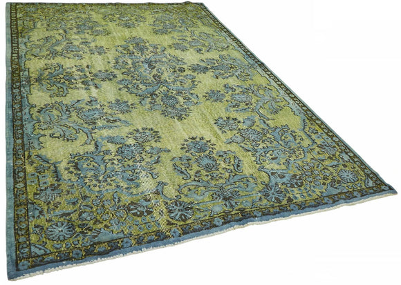 6x9 Yellow Over-dyed Rug - 49361
