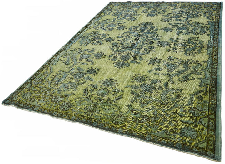 6x9 Yellow Over-dyed Rug - 49361