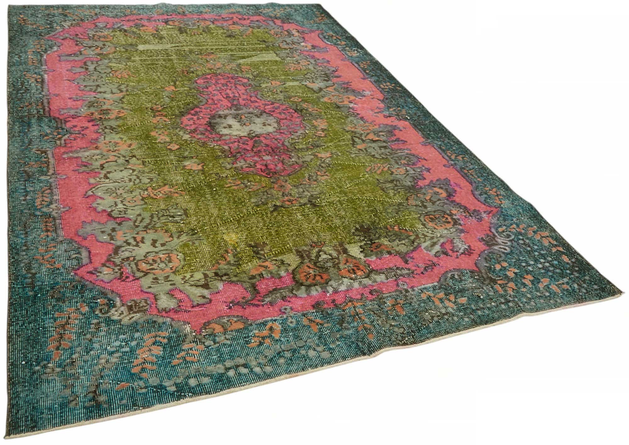 6x9 Multicolor Over-dyed Rug - 49363