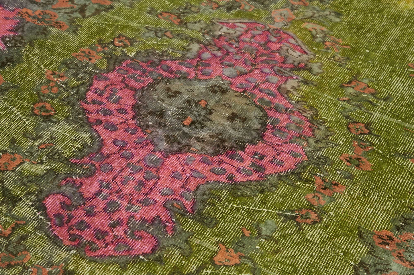 6x9 Multicolor Over-dyed Rug - 49363