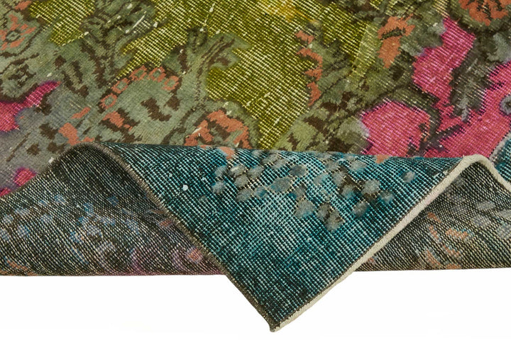 6x9 Multicolor Over-dyed Rug - 49363