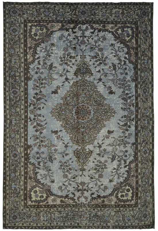 6x9 Grey Over-dyed Rug - 49365