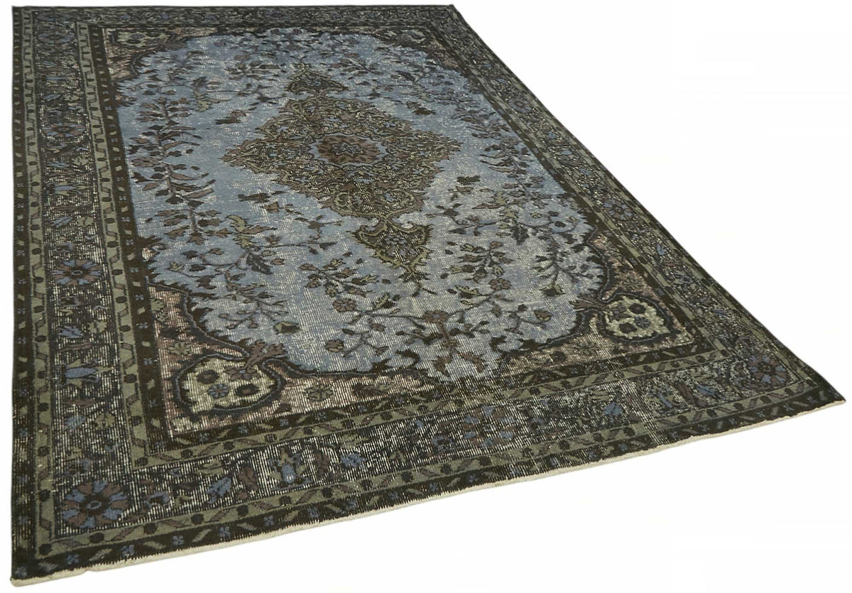 6x9 Grey Over-dyed Rug - 49365