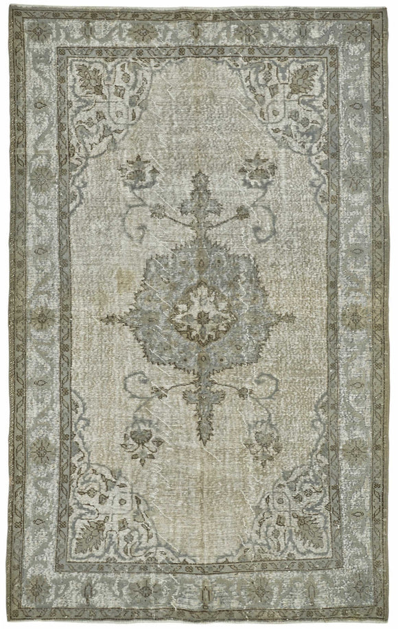 6x9 Grey Over-dyed Rug - 49366