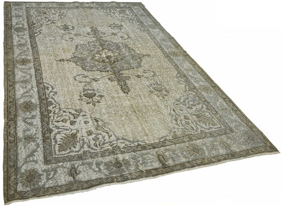 6x9 Grey Over-dyed Rug - 49366